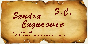 Sandra Čugurović vizit kartica